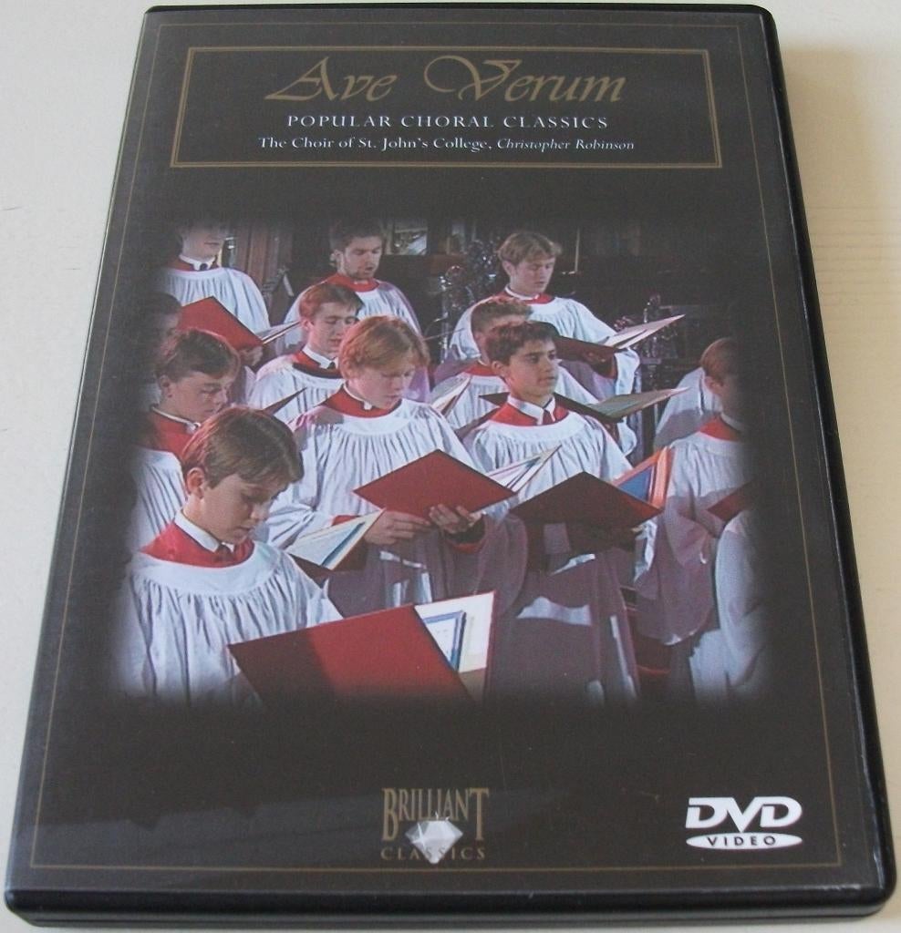 Dvd *** AVE VERUM *** Popular Choral Classics, Alle leeftijden, Ophalen of Verzenden, Zo goed als nieuw, Muziek en Concerten