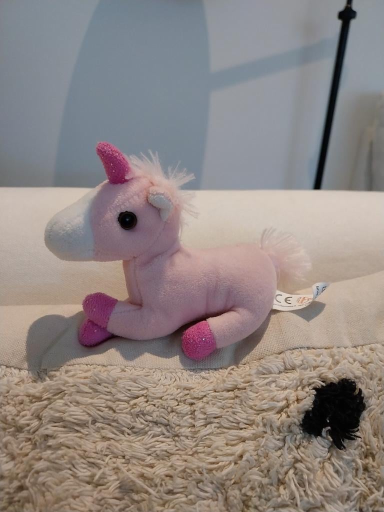 Toi toys unicorn roze, Overige merken, Overige karakters, Overige typen, Ophalen of Verzenden