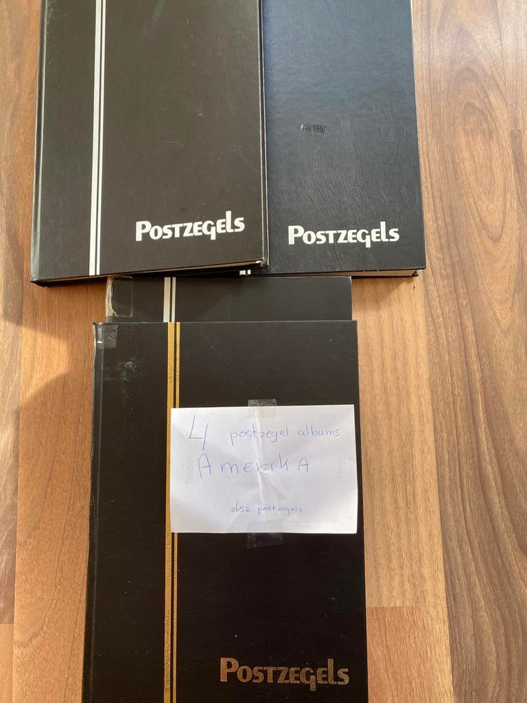 Postzegelalbums Amerika (4x), Ophalen of Verzenden, Buitenland