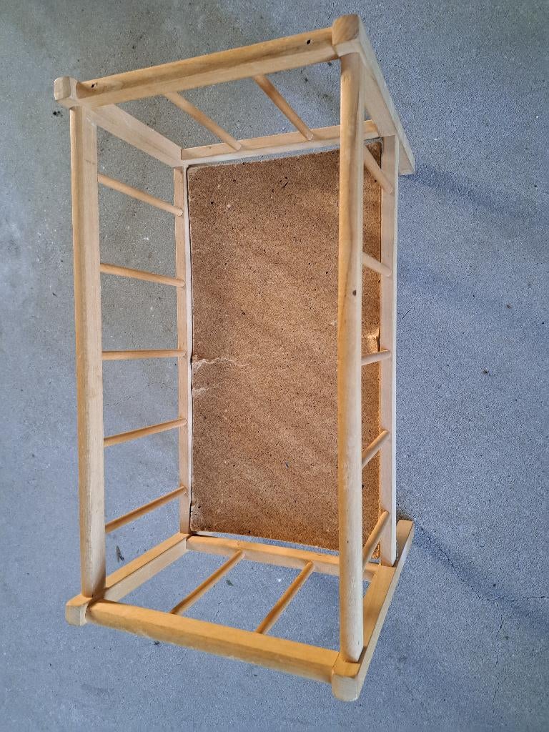 Houten poppen bed voor baby born, Kinderen en Baby's, Ophalen of Verzenden, Zo goed als nieuw, Babypop