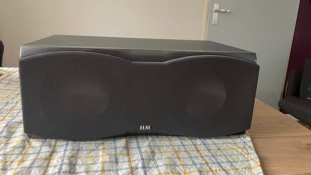 Elac CC 121 center speaker, Zo goed als nieuw, 60 tot 120 watt, Center speaker, Ophalen