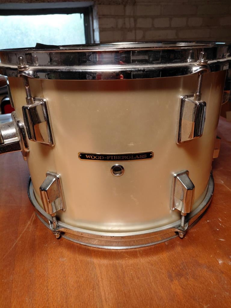 Pearl wood fiberglass tom 13", Ophalen, Zo goed als nieuw