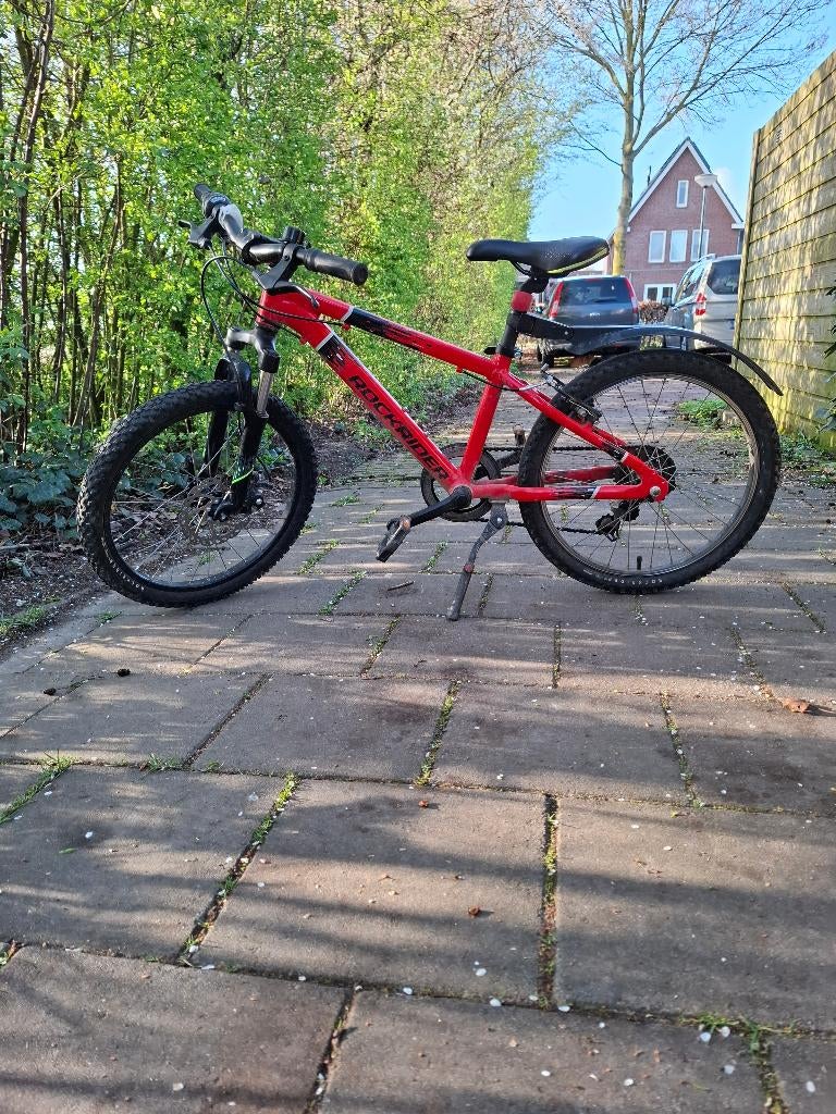 Kinderfiets 20 inch mountainbike Rockrider ST900 Sport Trail, Ophalen, Gebruikt, Versnellingen, BTWIN
