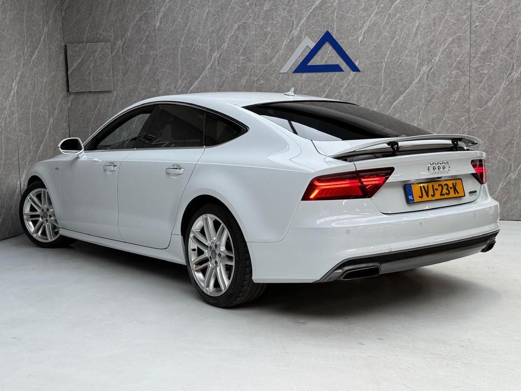 Audi A7 3.0 TFSI quattro 3x S-Line 333 PK / Nette Auto, Auto's, Audi, Gebruikt, 2995 cc, 4 stoelen, Wit