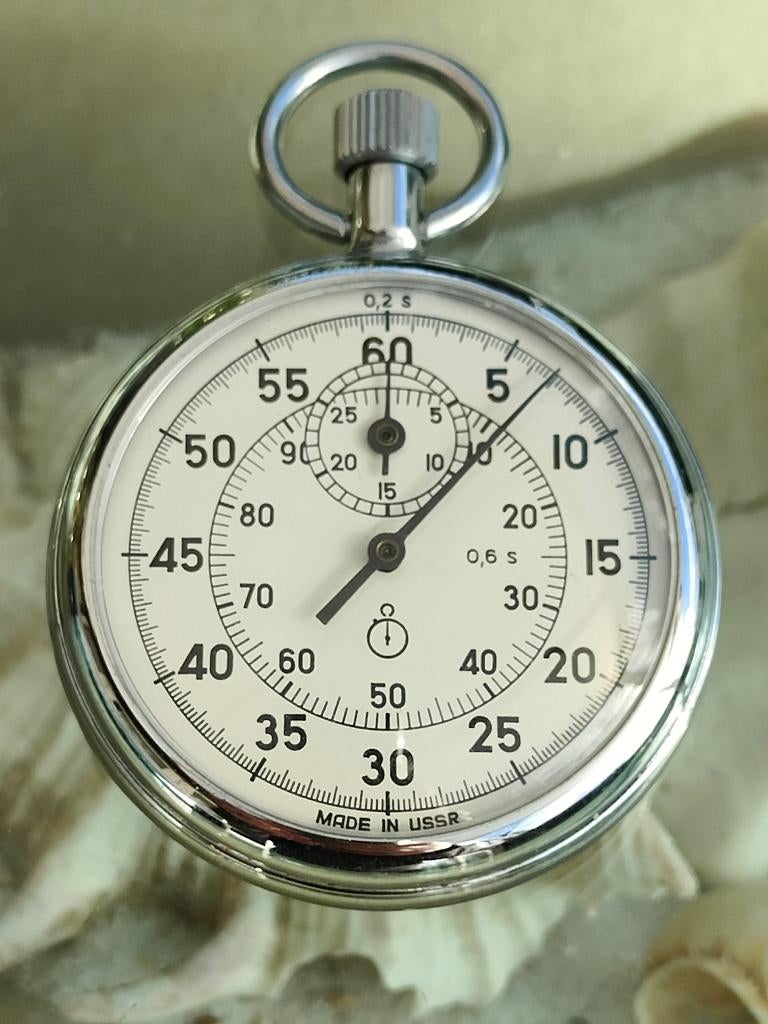 Stopwatch Agat Made in USSR 80s,, Ophalen of Verzenden