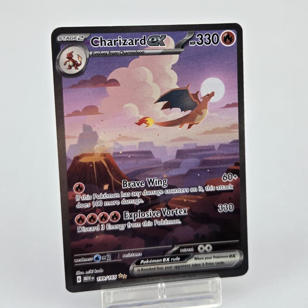 TCG Charizard MEW 199 NM/EX in Toploader ENG, Nintendo, Zo goed als nieuw, Support@nintendo.com, 11-1 Hokotate-cho, Kamitoba, Minami-ku
Kyoto 601-8501
Japan