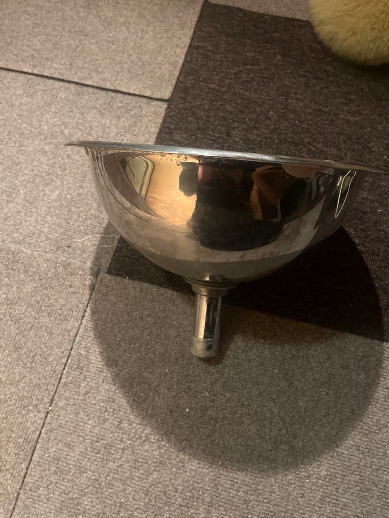 RVS trechter, Ophalen of Verzenden, Gebruikt