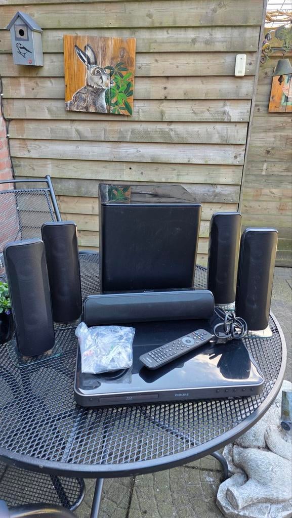 Philips Home Cinema set. Bleuray, Ophalen
