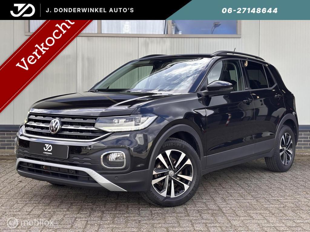 Volkswagen T-Cross 1.0 TSI UNITED Trekhaak LED stoelverwarmi, Zwart, 116 pk, Zwart, Bedrijf