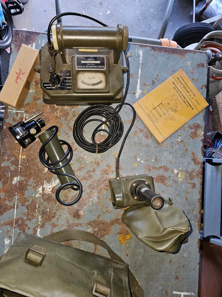Leger Besmettingsmeter IM-3004 met boekje, Ophalen of Verzenden