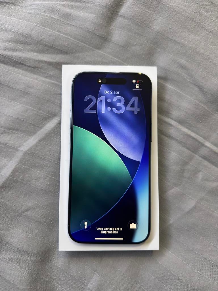 iPhone Air 256GB Sky Blue, Telecommunicatie, Mobiele telefoons | Apple iPhone, Zo goed als nieuw, Zonder simlock, Ophalen, 256 GB