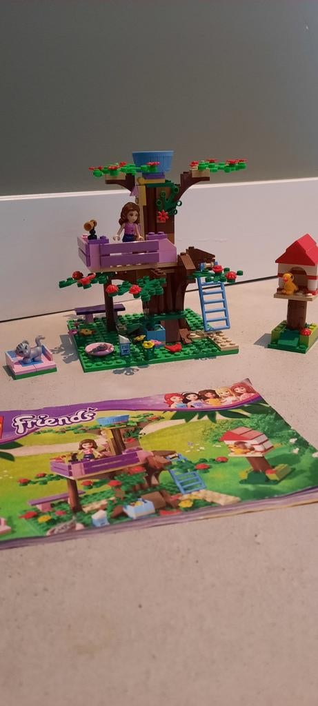 Lego Friends Olivia's Boomhut 3065, Lego, Friends, Ophalen of Verzenden, Zo goed als nieuw