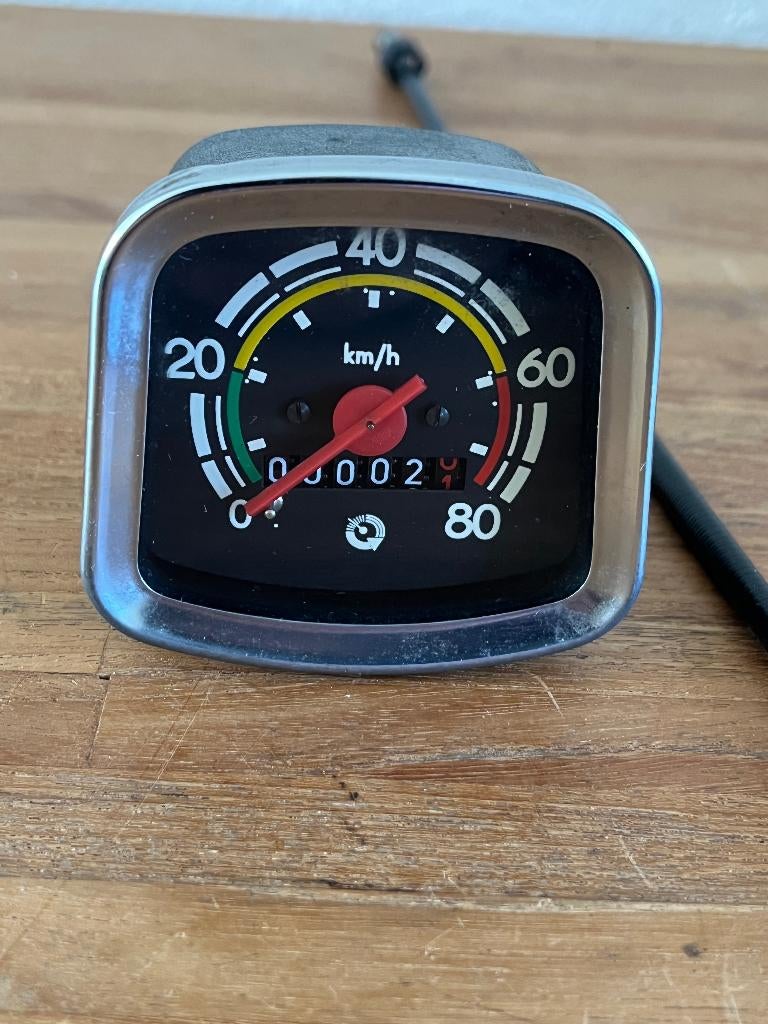 Gave vintage ( PIT ) kilometerteller , speedometer km teller, Ophalen of Verzenden, Zo goed als nieuw