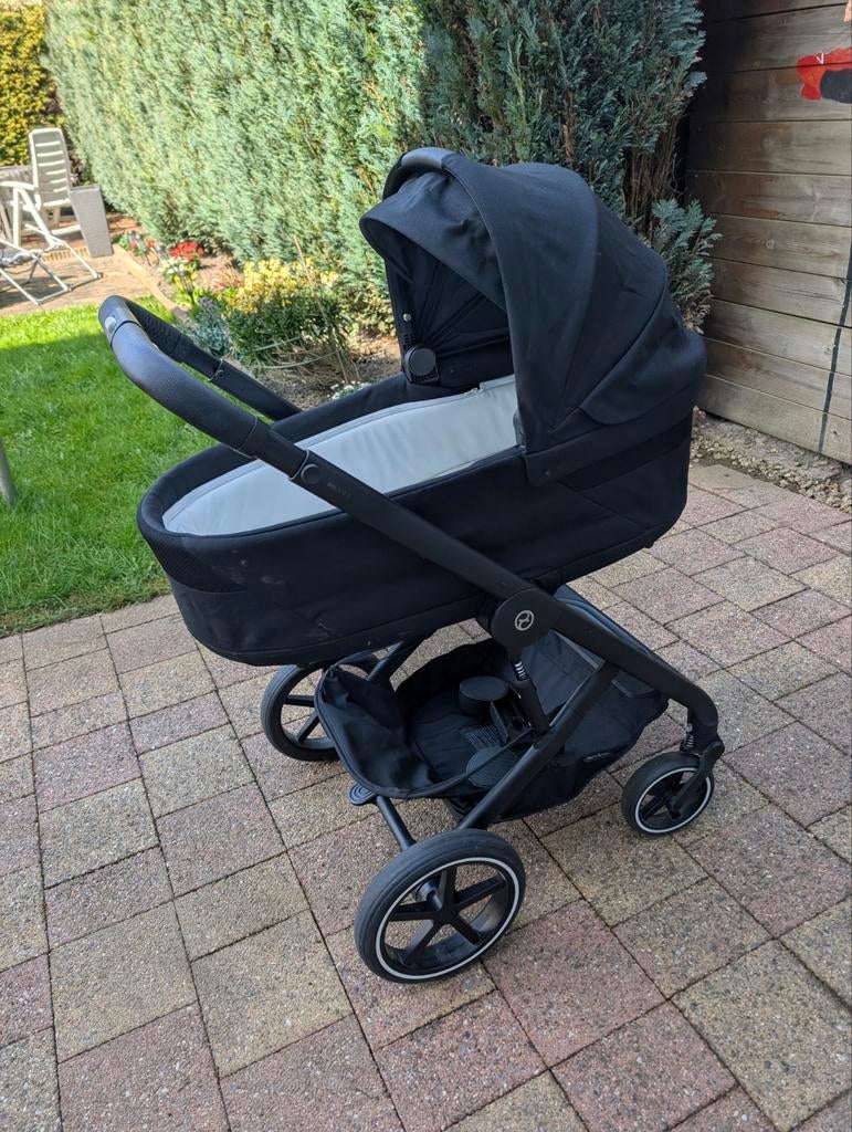 Cybex Balios S Lux kinderwagen in goede staat + adapters, Gebruikt, Verstelbare duwstang, Ophalen, Kinderwagen