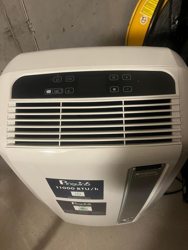De'Longhi Pinguino Mobiele Airco 11000 BTU/u, Witgoed en Apparatuur, Airco's, 3 snelheden of meer, Ophalen of Verzenden, Zo goed als nieuw