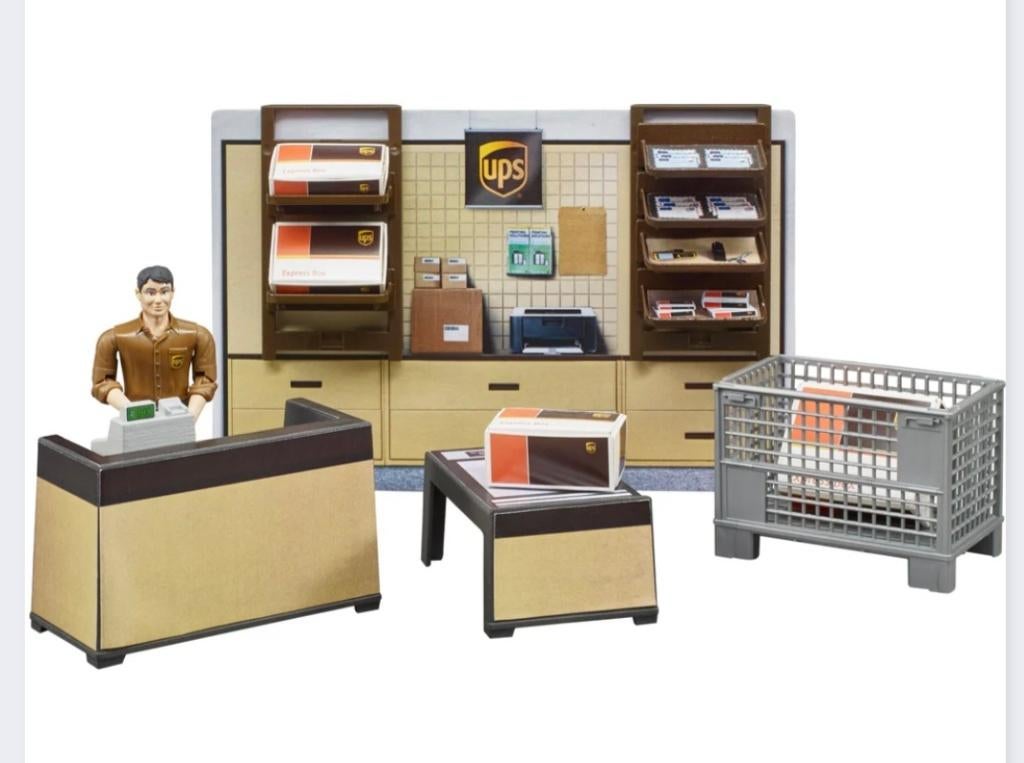 UPS koerier afhaal- en afleverpunt - Bruder 62250, Ophalen of Verzenden, Zo goed als nieuw