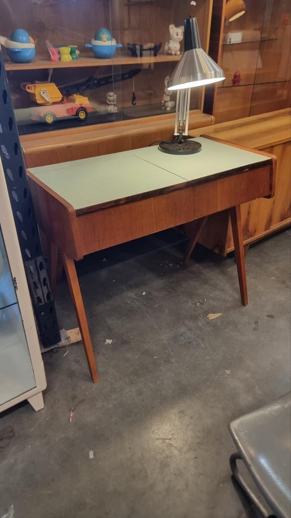 Vintage bureau Jaren 50  60, Ophalen, Gebruikt, ,, ,