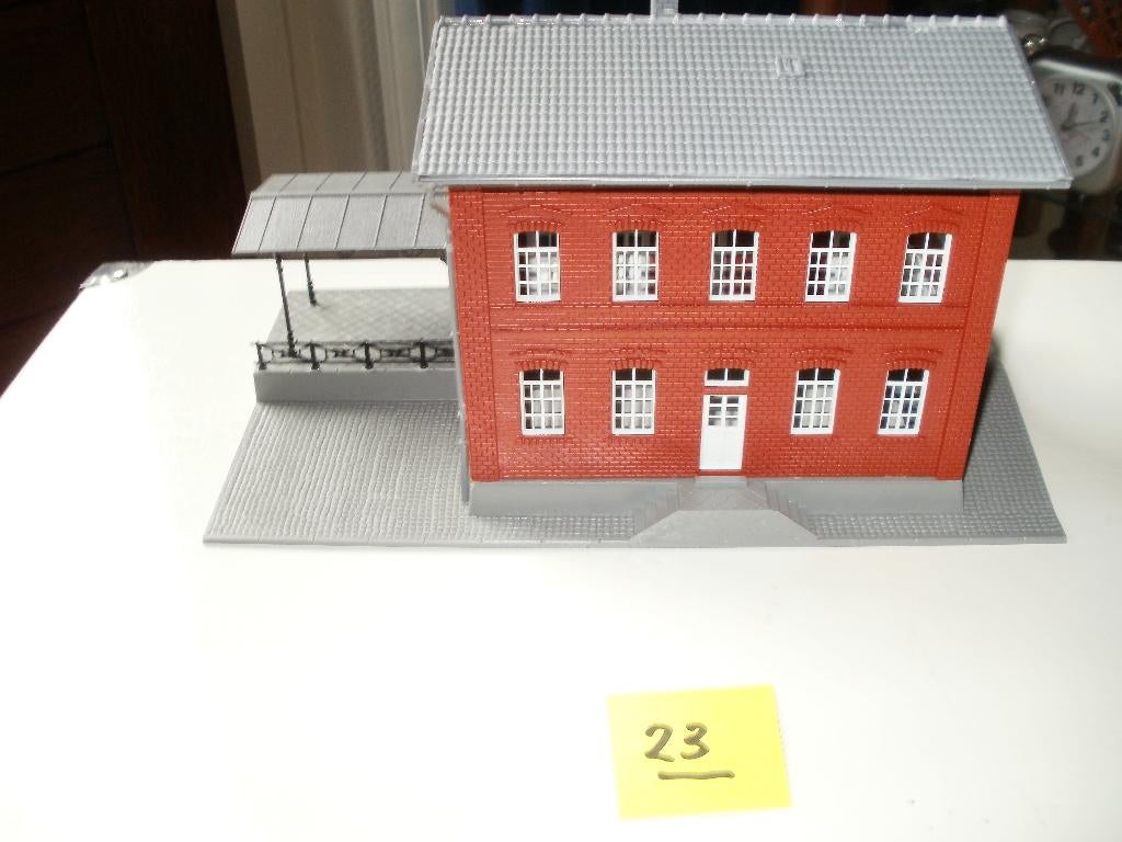 Pola Ho stations gebouw in zeer nette staat, Overige merken, Gelijkstroom of Wisselstroom, Brug, Tunnel of Gebouw, Ophalen of Verzenden