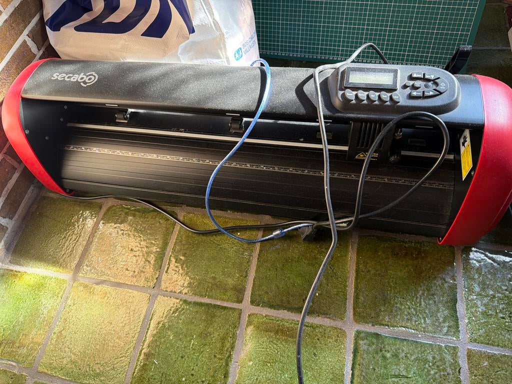 Snijplotter, hittepers en sublimatieprinter set, Ophalen of Verzenden, Gebruikt