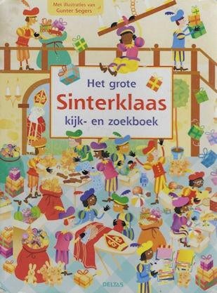 Gunter Segers: Het grote Sinterklaas kijk- en zoekboek, Boeken, Ophalen of Verzenden, Gelezen