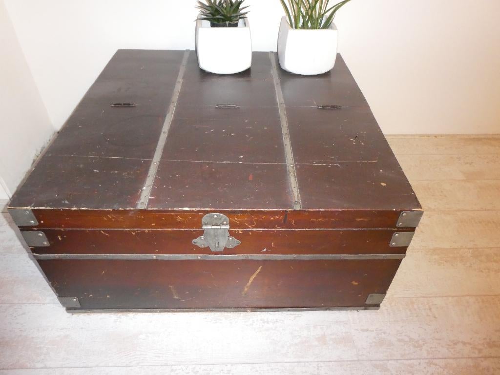 Dekenkist 91 x 91 x 42, Huis en Inrichting, Woonaccessoires | Kisten, Ophalen, Gebruikt, 50 tot 100 cm, 75 tot 100 cm