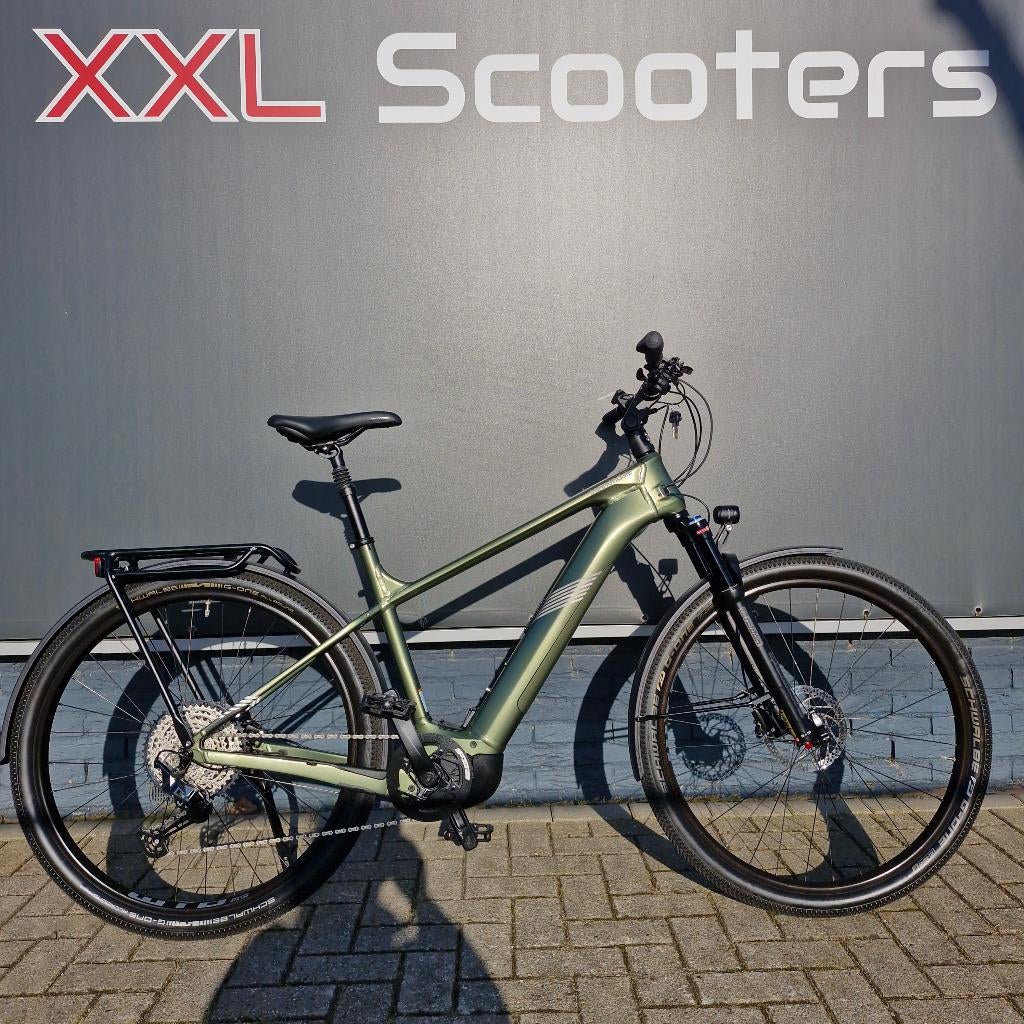 Nagenoeg Nieuwe Cannondale TESORO Bosch CX met maar 112km, 49 tot 53 cm, Info@xxltweewielers.nl, Zo goed als nieuw, Overmaat 45h