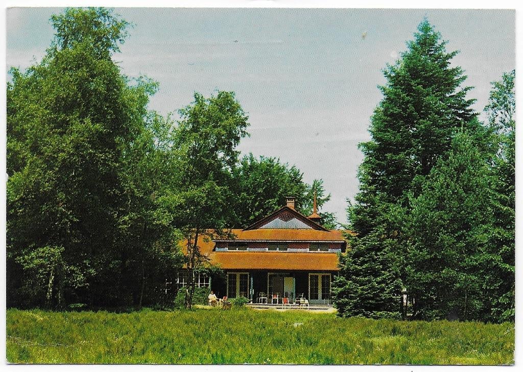 Elspeet Broederschapshuis Gelopen Ansichtkaart (B4755 ), Verzamelen, Ophalen of Verzenden, 1980 tot heden, Gelopen