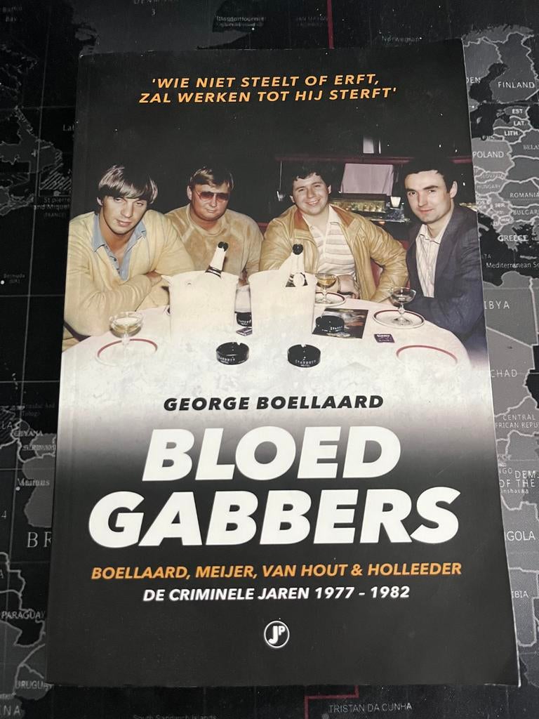 Bloedgabbers - George Boellaard, Ophalen of Verzenden, Gelezen