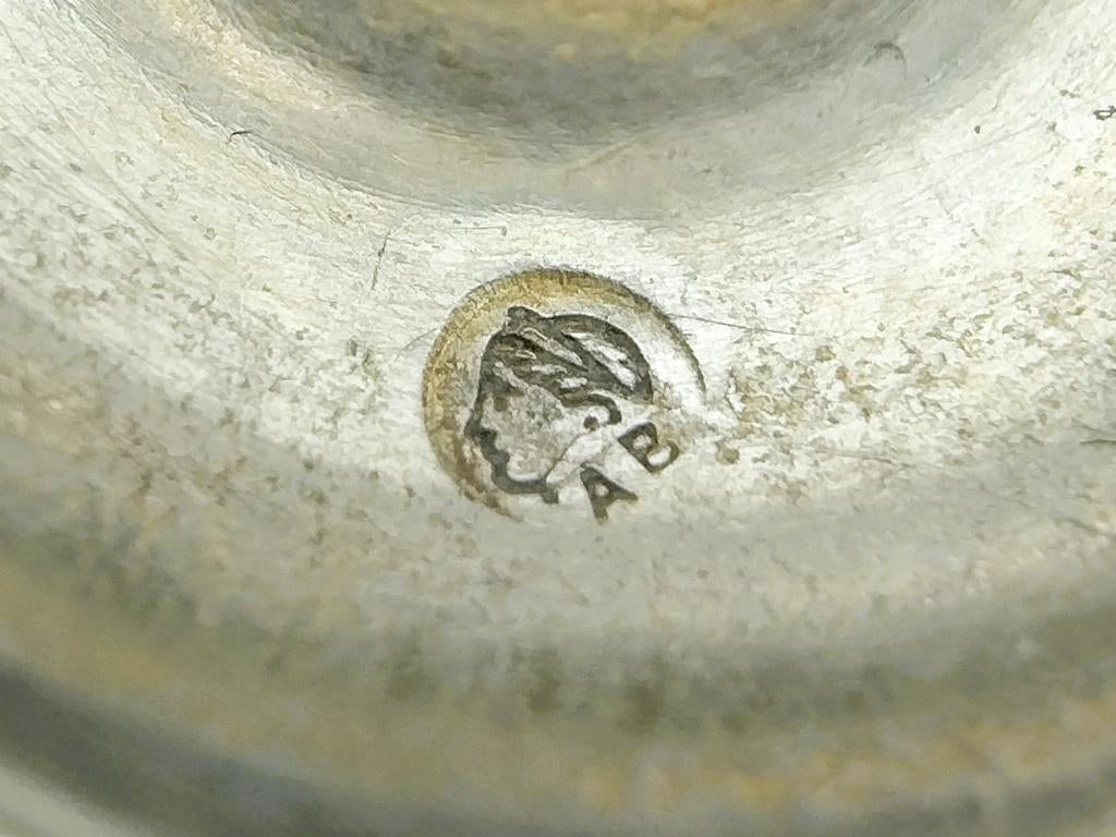 Zilveren kiddush cup, G. Ravkin, Berdichev, ca. 1900, Antiek en Kunst, Verzenden, Zilver