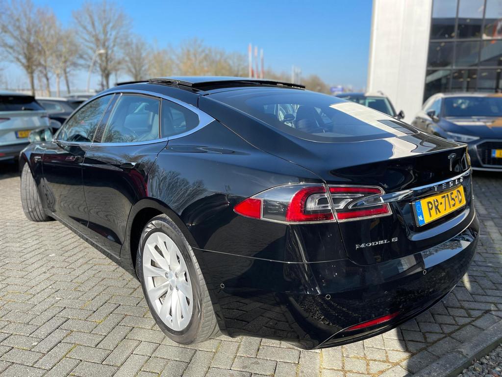 Tesla Model S 75 Business Economy | Panorama | Camera | Auto, Gebruikt, Zwart, Zwart, 442 km