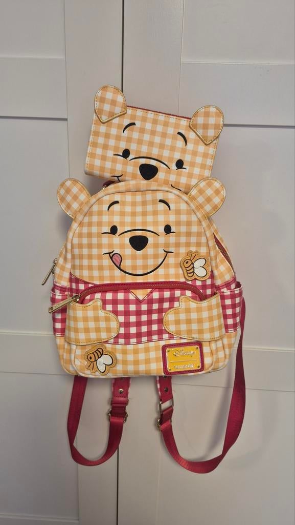 Winnie Puuh Kinderdagrugzak 27 x 22 x 9 cm | Kinderrugzak, Roze, Eén maat, kinderbagage