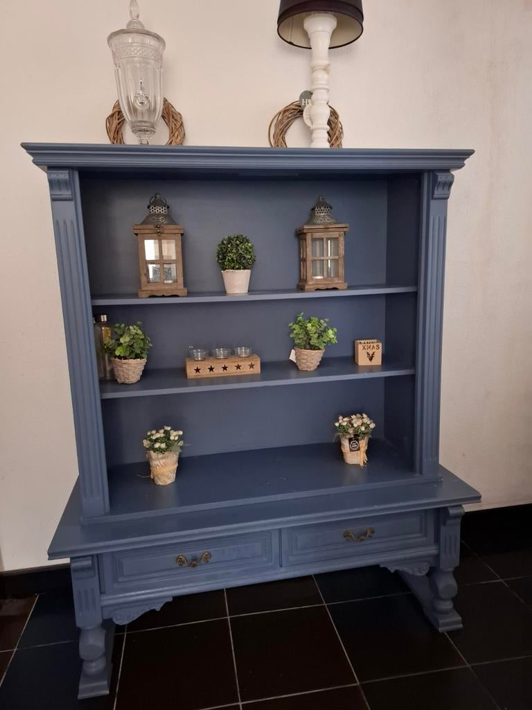 Blauwe mooie kast, Ophalen, Gebruikt