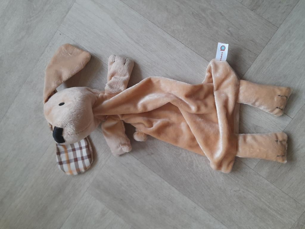 Schattige konijnen achmea handpop - zacht en speels, Ophalen of Verzenden, Zo goed als nieuw, Konijn