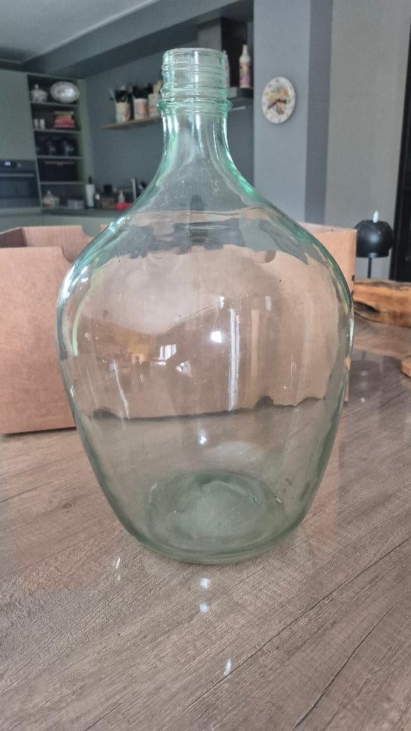 Helder glas gistfles (42 cm), Ophalen, Overige kleuren, Minder dan 50 cm, Glas