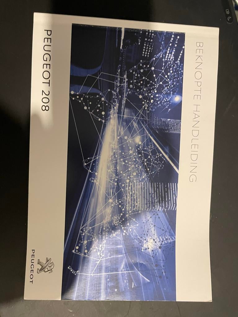 Beknopte handleiding Peugeot 208, Ophalen of Verzenden