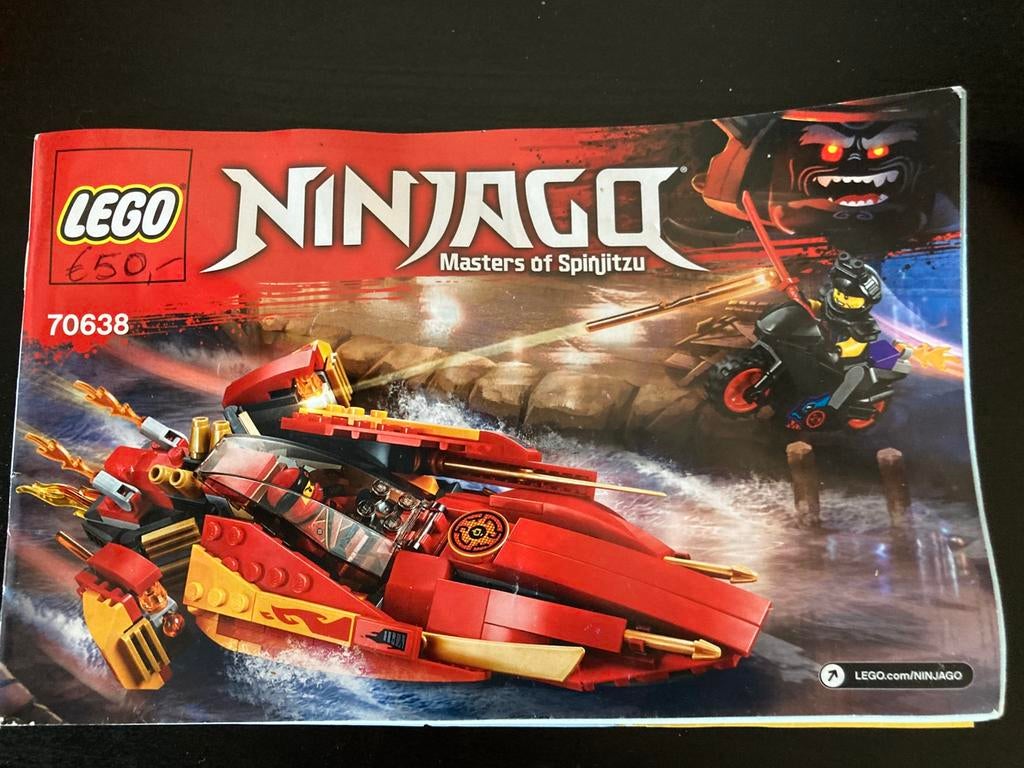 Lego Ninjago nr 70638, Gebruikt, Lego, Ophalen of Verzenden, Complete set