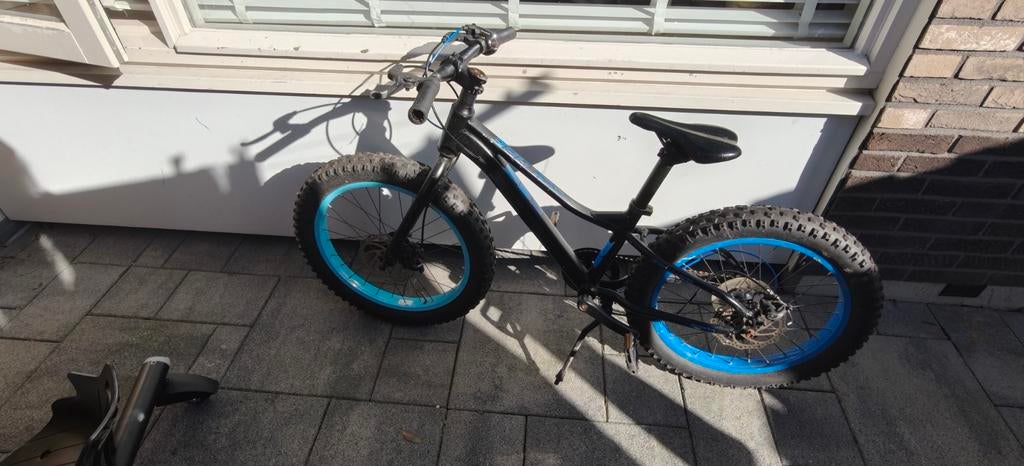 20 inch mountainbike fatbike, Ophalen, Aanhangfiets
