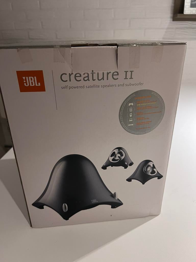 JBL Creature II speakers - nieuw in doos - design speakers, Ophalen, Nieuw, Audiokanaal 2.1, JBL