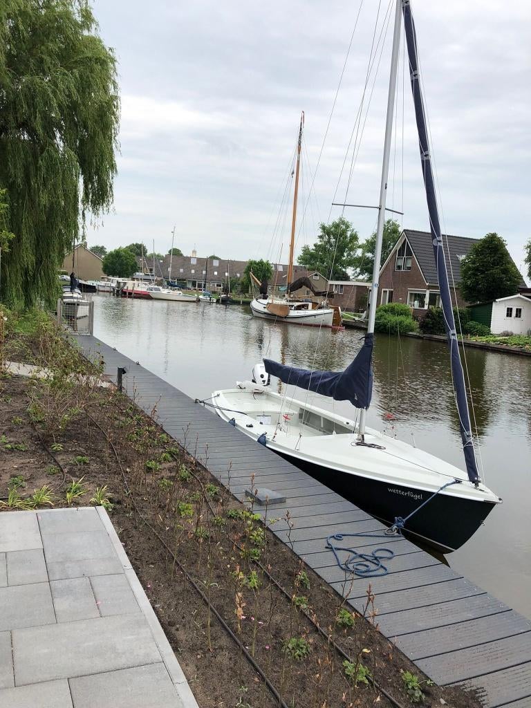 randmeer advance 2013, Watersport en Boten, Open zeilboten, Zo goed als nieuw, Randmeer, 6 meter of meer, Polyester, Buitenboordmotor