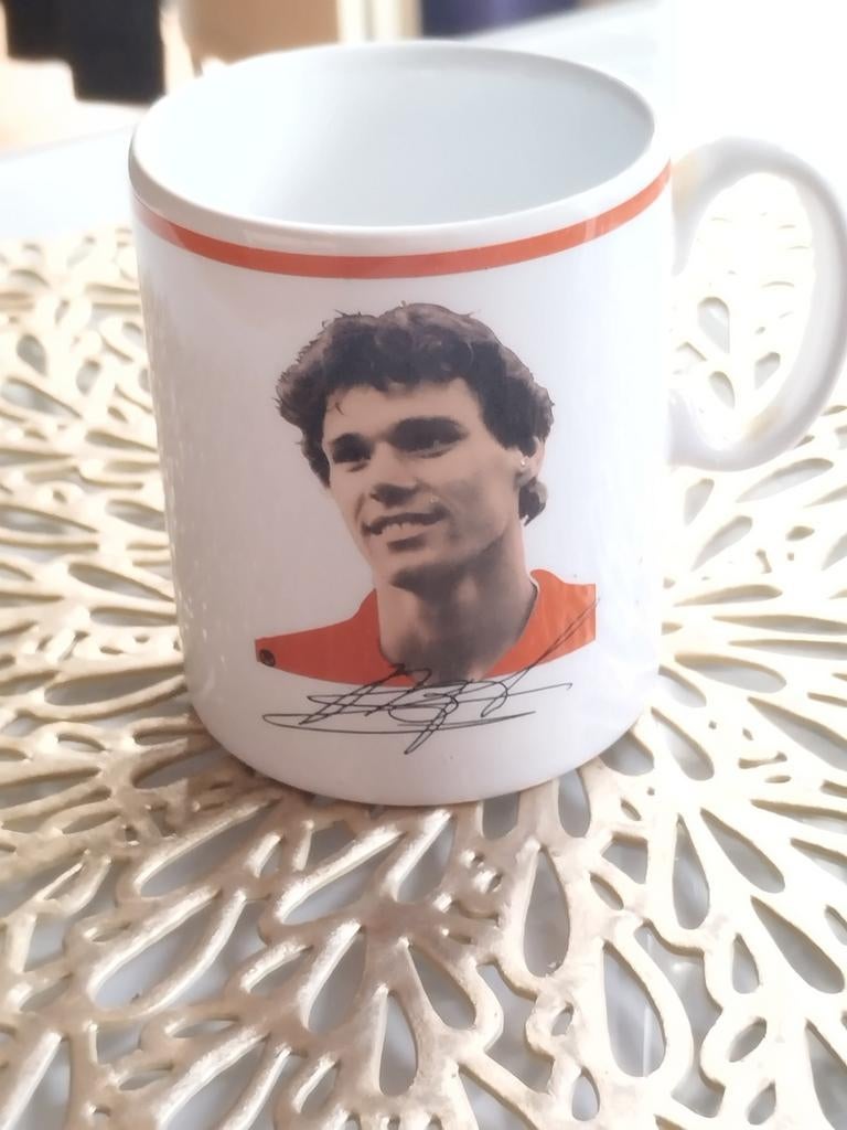 Marco van Basten drinkbeker jaren 80, Ophalen of Verzenden