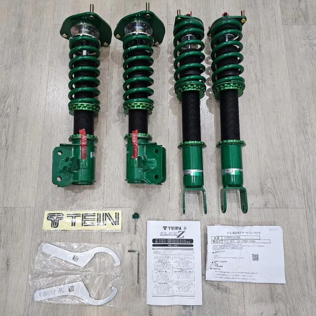 Tein Flex Z schroefset Mitsubishi Evolution 4 5 6 CN9A CP9A, Ophalen of Verzenden