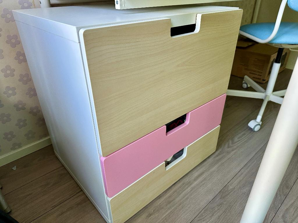 ladeblok Ikea, Ophalen, Gebruikt