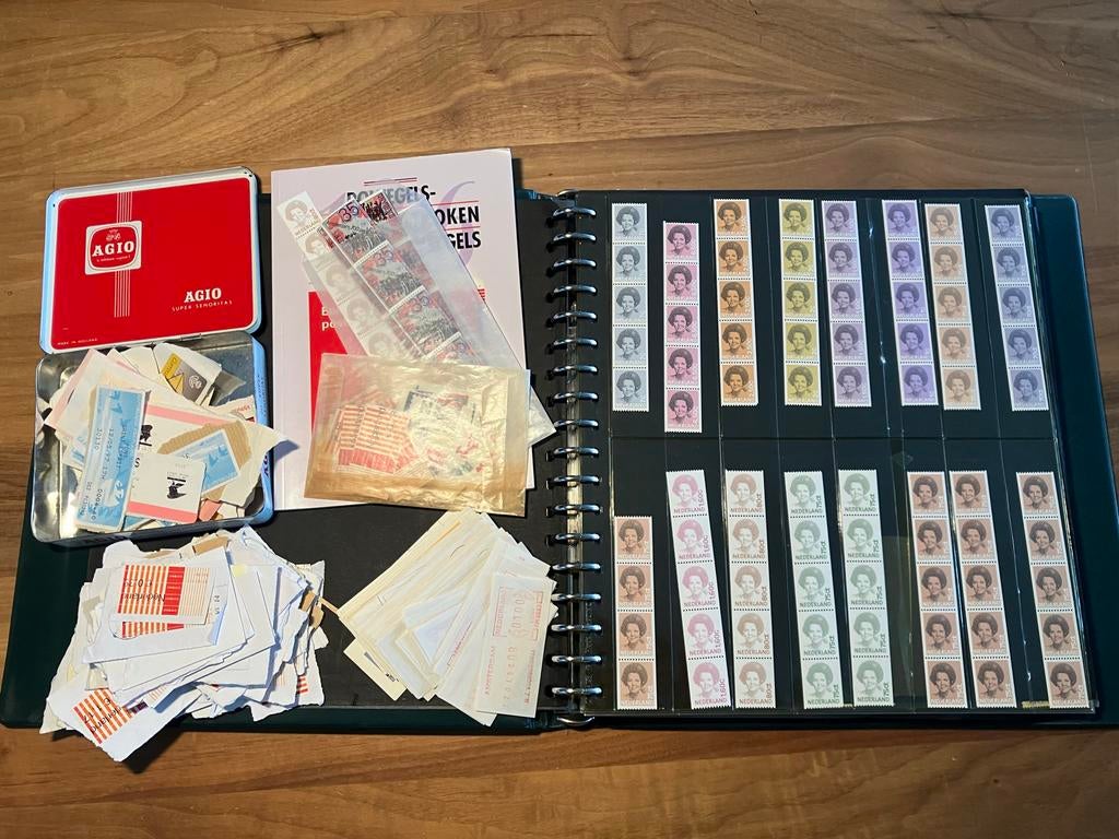 Verzameling rolzegels, automaatstroken en automaatzegels, Postzegels en Munten, Postzegels | Nederland, Postfris, Na 1940, Ophalen of Verzenden