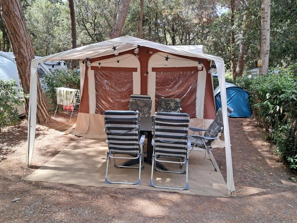 Trigano odyssee GL Safari uit 2001, Ophalen, Trigano, Beige, Aanwezig