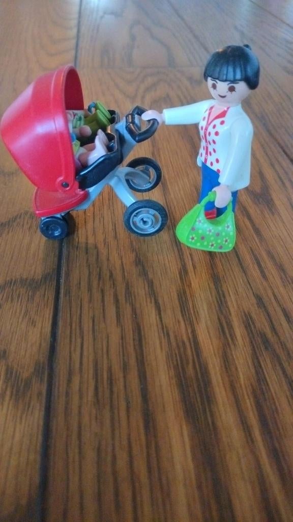 Playmobil kinderwagen - 5573, Ophalen, Zo goed als nieuw, Complete set