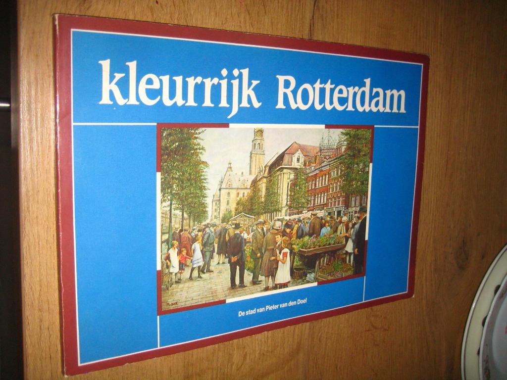 kleurrijk rotterdam - de stad van pieter van den doel, Ophalen of Verzenden, Zo goed als nieuw