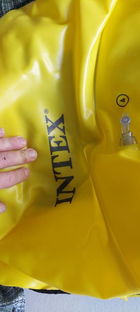 Intex kano compleet met pomp en peddels, Ophalen of Verzenden