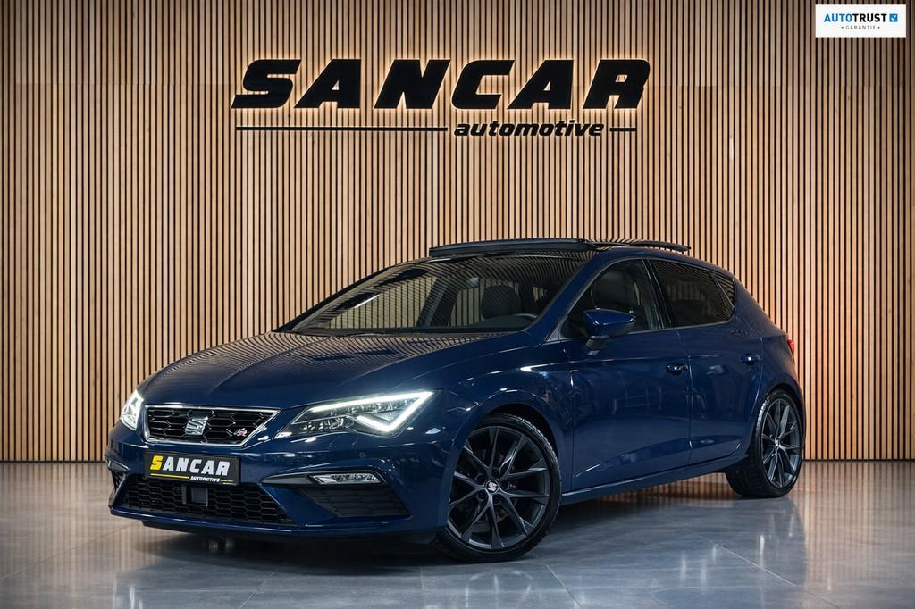 Seat Leon 1.5 TSI FR Business Intense PANO|BEATS AUDIO|ACC|F, Stof, Zwart, 4 cilinders, 150 pk