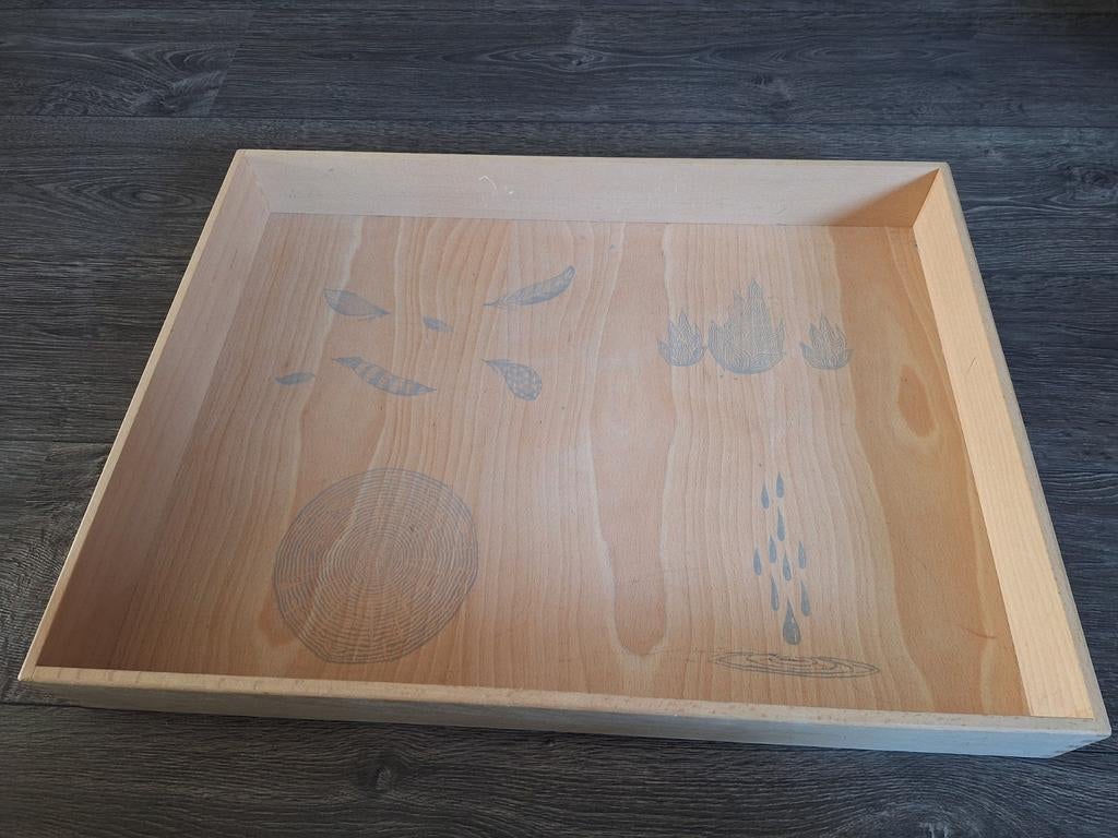 Grapat houten speelbak, Kinderen en Baby's, Speelgoed | Houten speelgoed, Ophalen, Gebruikt, Overige typen
