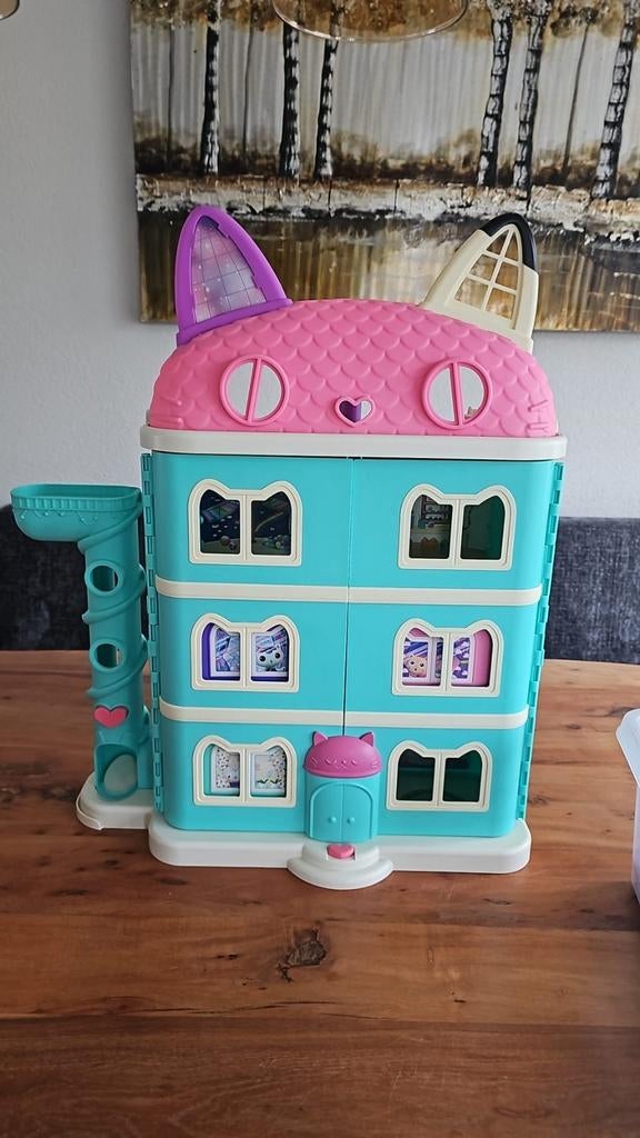 Gabby's Poppenhuis en Gabby's Speelkoffer, Ophalen, Zo goed als nieuw, Meisje